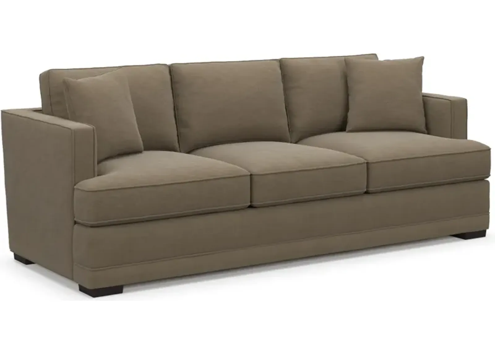 Pembroke Hybrid Comfort Sofa - Merrimac Brownstone