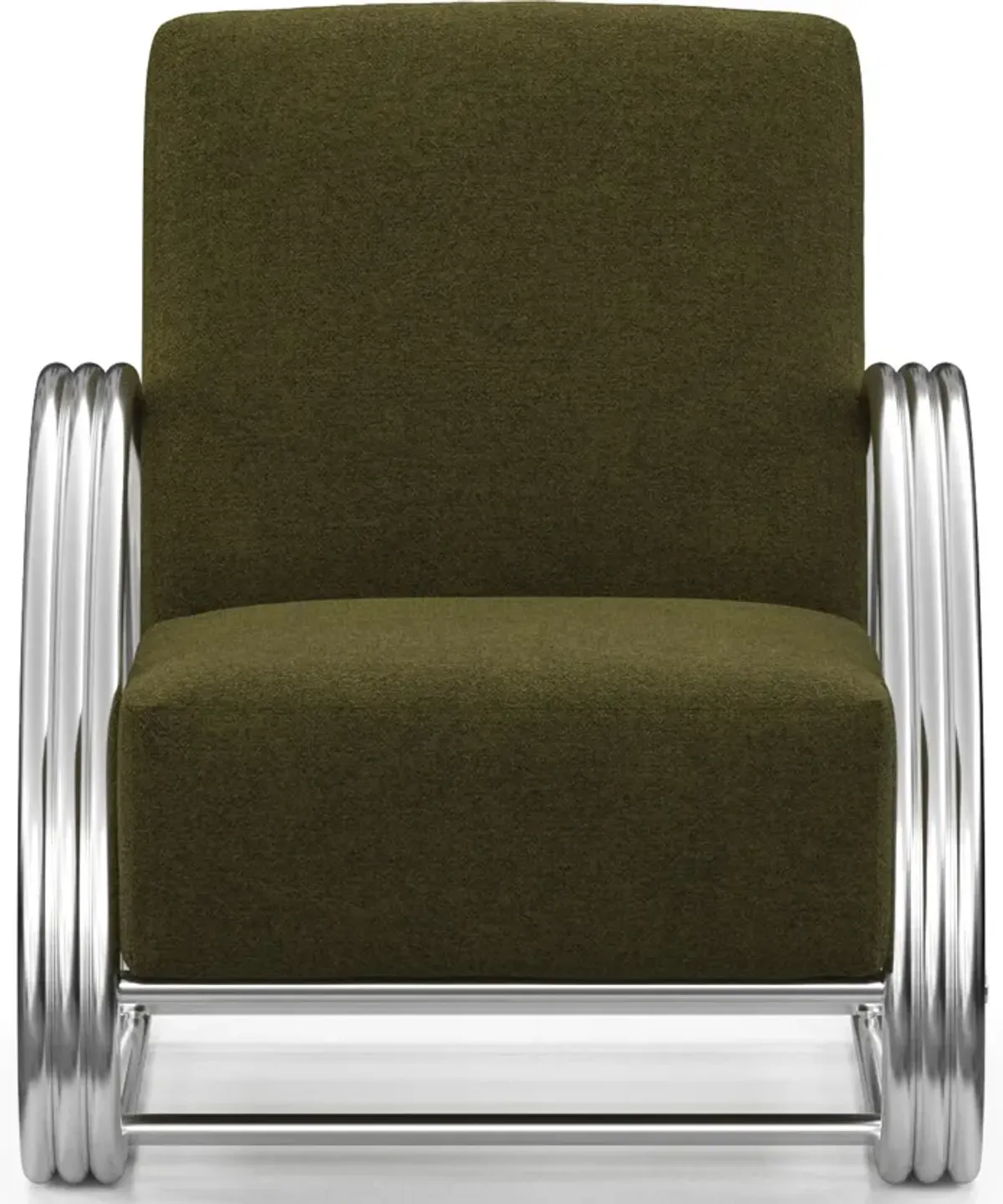 Beal Accent Chair - Midcentury Peat