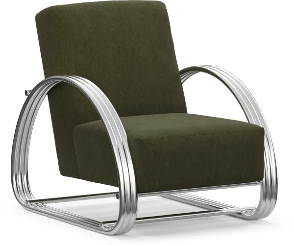 Beal Accent Chair - Marina Moss