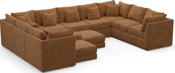 Nest Hybrid Comfort Sectional - Sundar Spice
