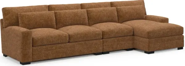 Winston Hybrid Comfort Sectional - Sundar Spice