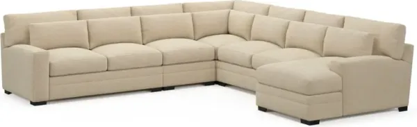 Winston Foam Comfort Sectional - Midcentury Sand