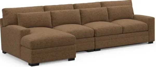 Winston Foam Comfort Sectional - Balvi Truffle