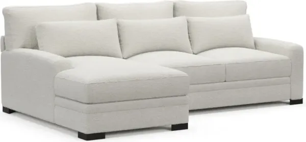 Winston Foam Comfort Sectional - Texel Gray