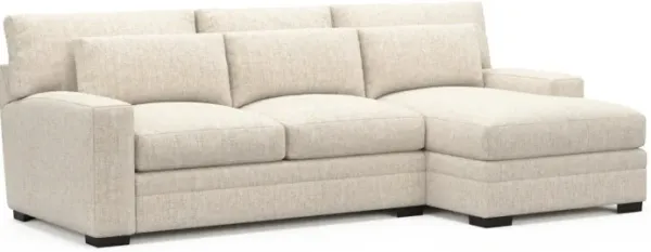 Winston Hybrid Comfort Sectional - Haley Ivory