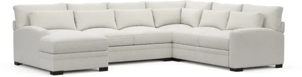 Winston Hybrid Comfort Sectional - Texel Gray