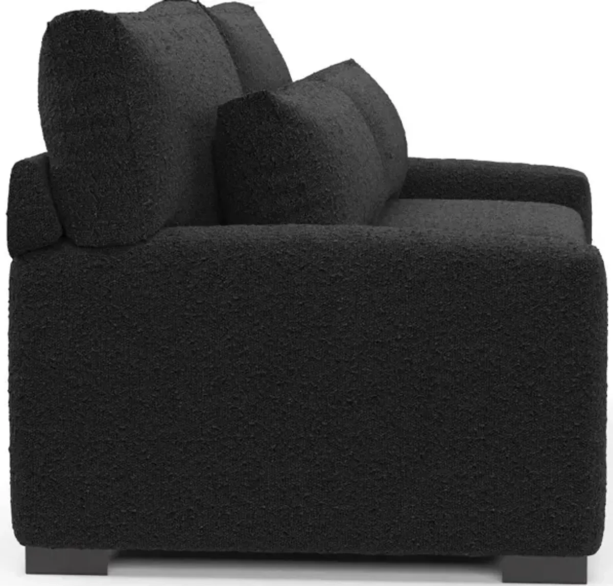 Winston Foam Comfort Sofa - Bloke Obsidian