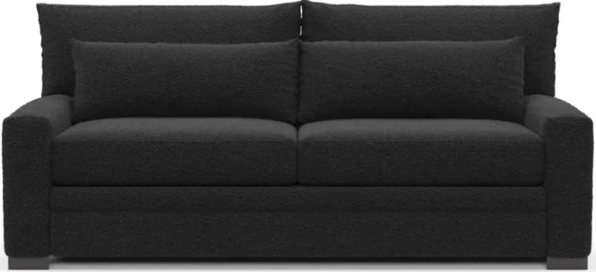 Winston Foam Comfort Sofa - Bloke Obsidian