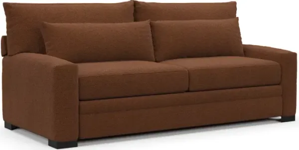 Winston Foam Comfort Sofa - Nora Chocolate