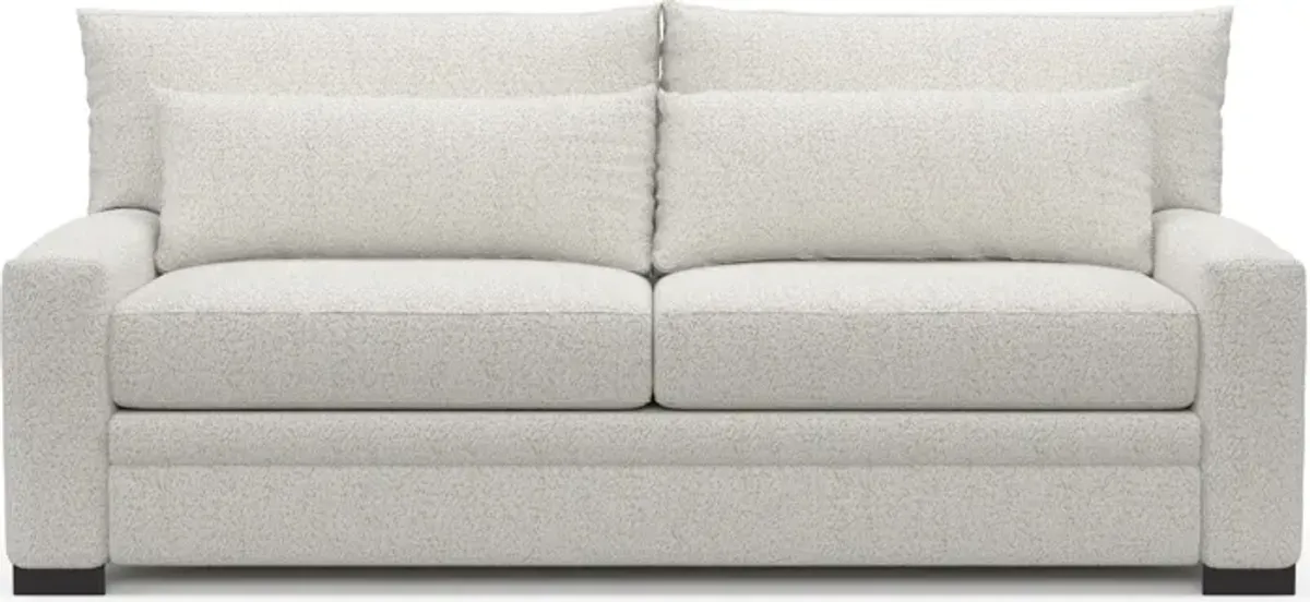 Winston Hybrid Comfort Sofa - River Rock Ivory