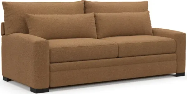 Winston Hybrid Comfort Sofa - Texel Caramel