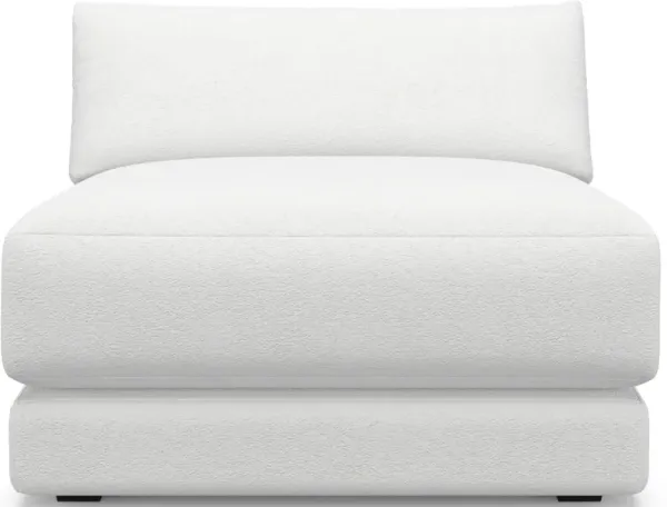 Malibu Armless Chair - Lovie Chalk