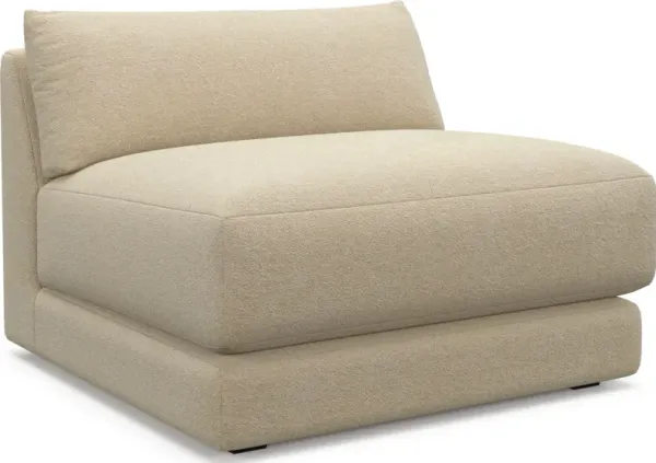 Malibu Armless Chair - Midcentury Sand