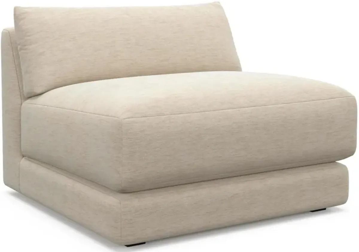 Malibu  Armless Chair - Luscious Champagne