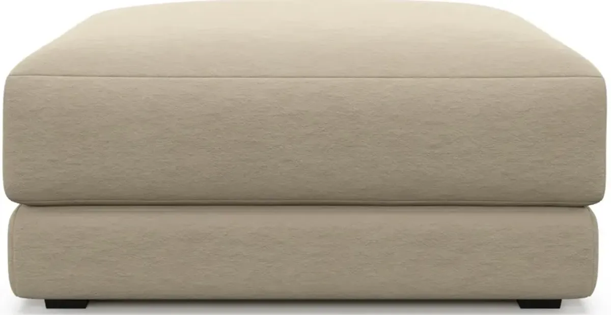 Malibu Ottoman - Merrimac Ecru