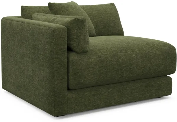 Malibu  Left Arm Facing Chair - Luscious Green