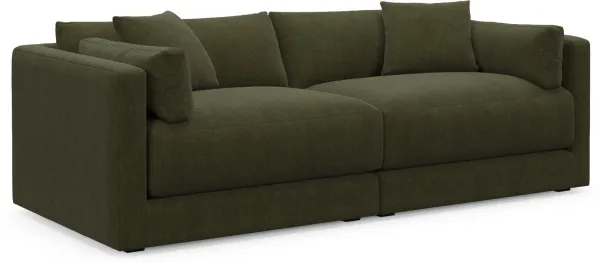 Malibu 2-Piece Sofa - Marina Moss