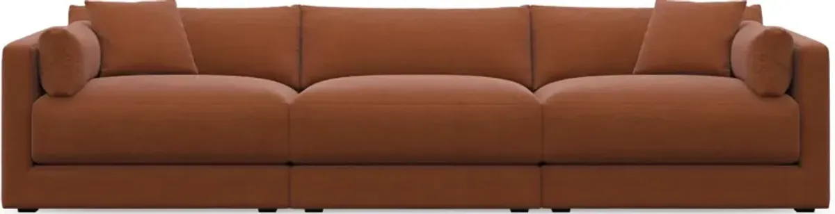 Malibu 3-Piece Sofa - Merrimac Brick