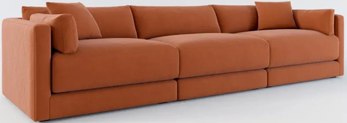 Malibu 3-Piece Sofa - Merrimac Brick