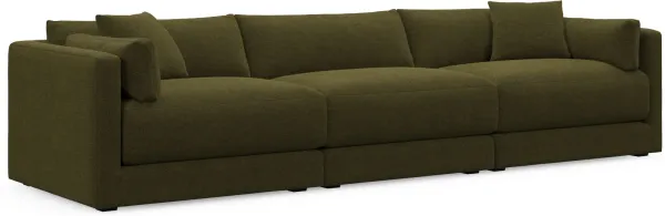 Malibu 3-Piece Sofa - Midcentury Peat