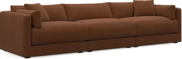 Malibu 3-Piece Sofa - Nora Chocolate
