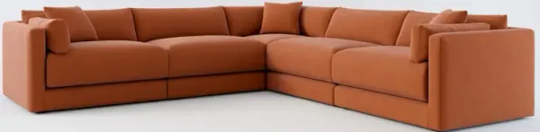 Malibu 5-Piece Sectional - Merrimac Brick