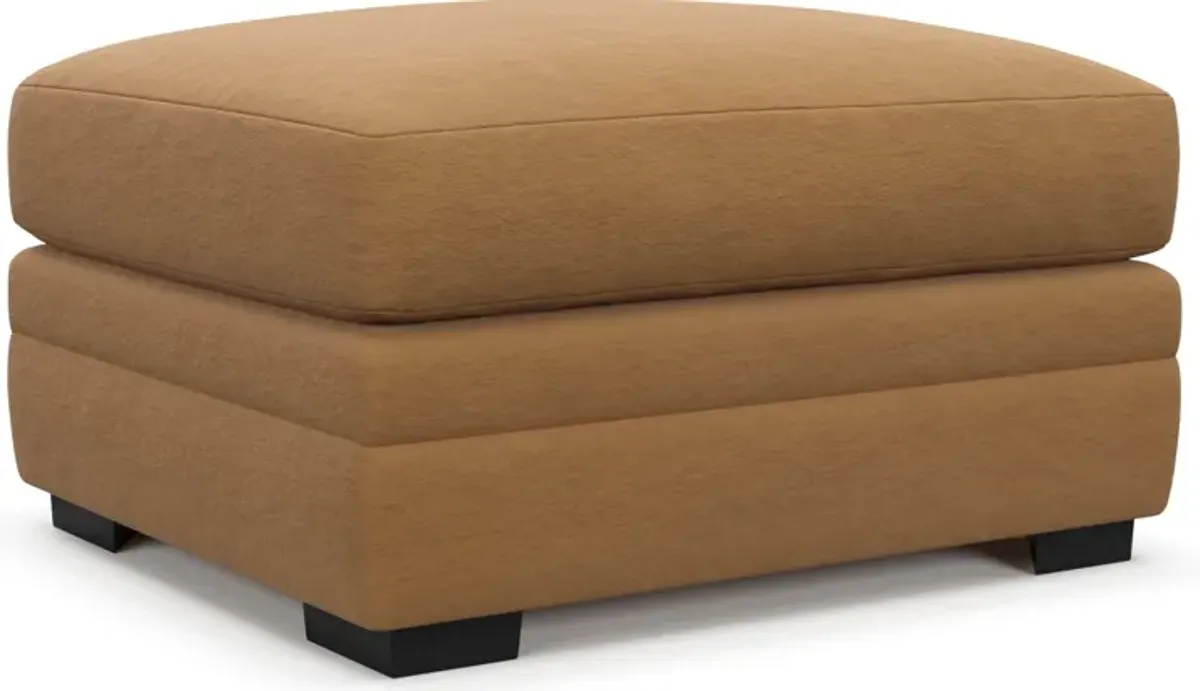 Winston Foam Comfort Ottoman - Merrimac Topaz