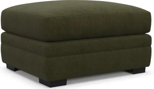 Winston Foam Comfort Ottoman - Marina Moss