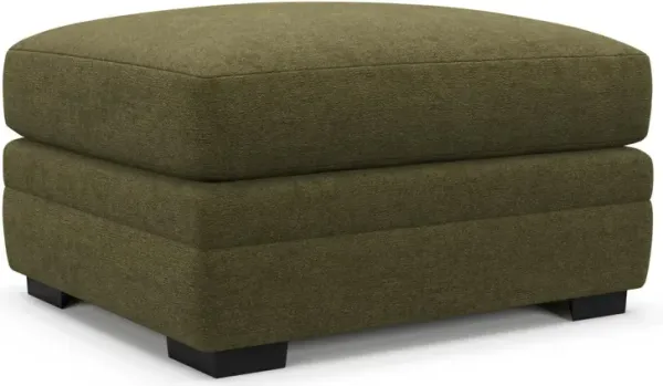 Winston Foam Comfort Ottoman - Expedition Olive