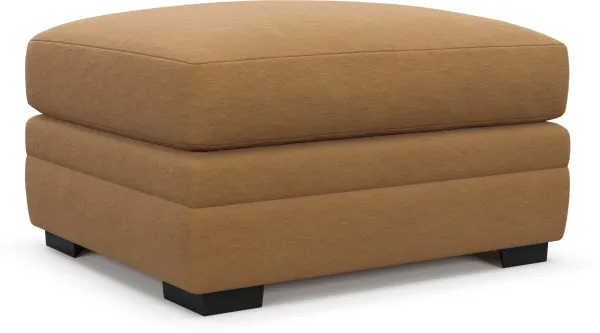 Winston Hybrid Comfort Ottoman - Merrimac Topaz