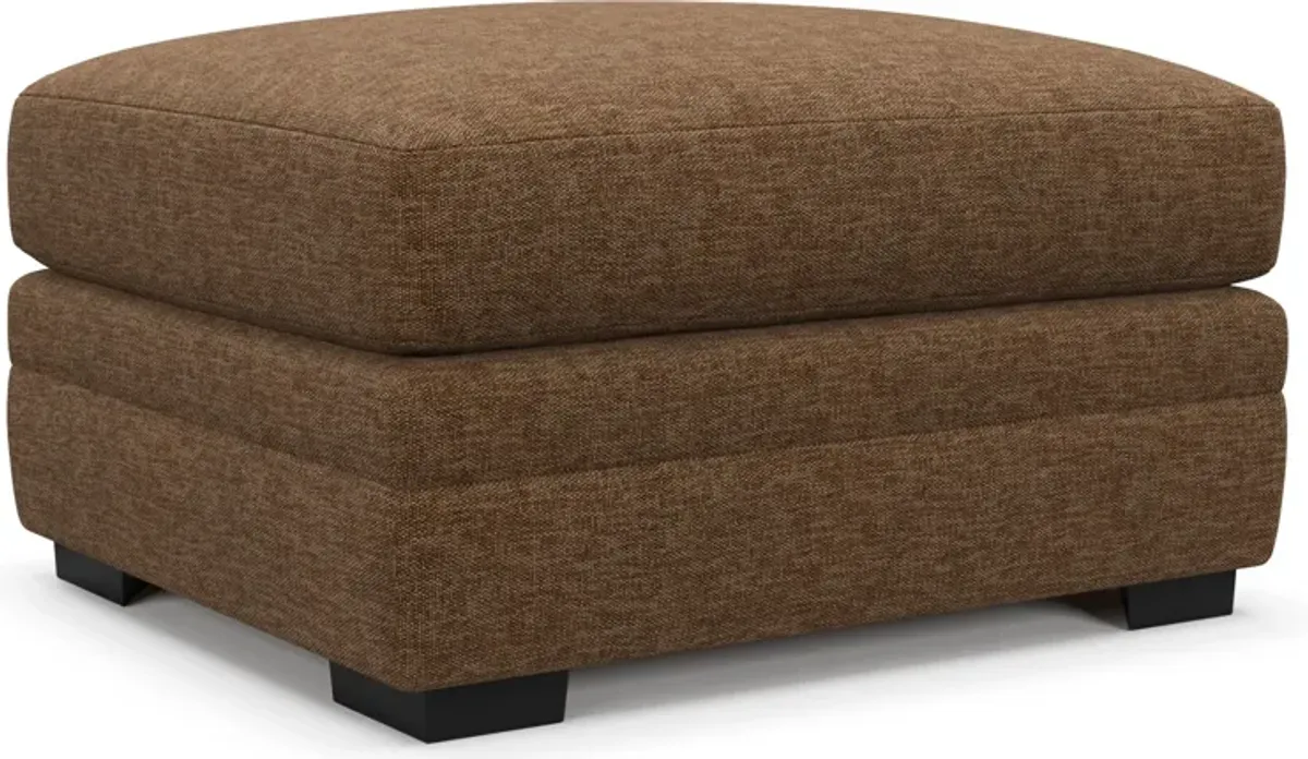 Winston Hybrid Comfort Ottoman - Balvi Truffle