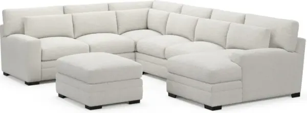 Winston Foam Comfort Sectional - Texel Gray