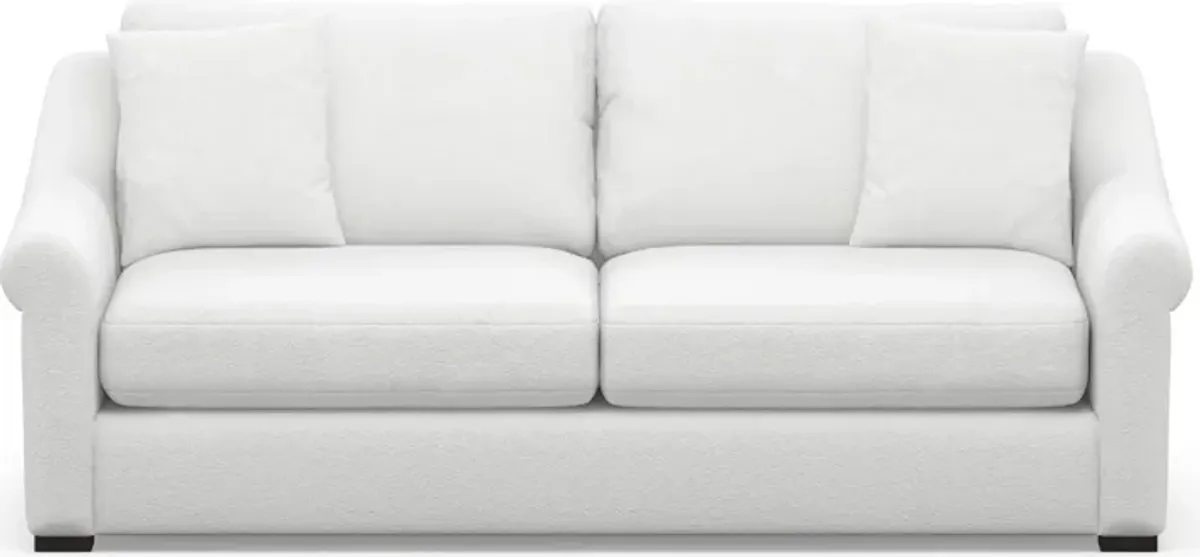 Bowery Foam Comfort 87'' Sleeper Sofa - Lovie Chalk