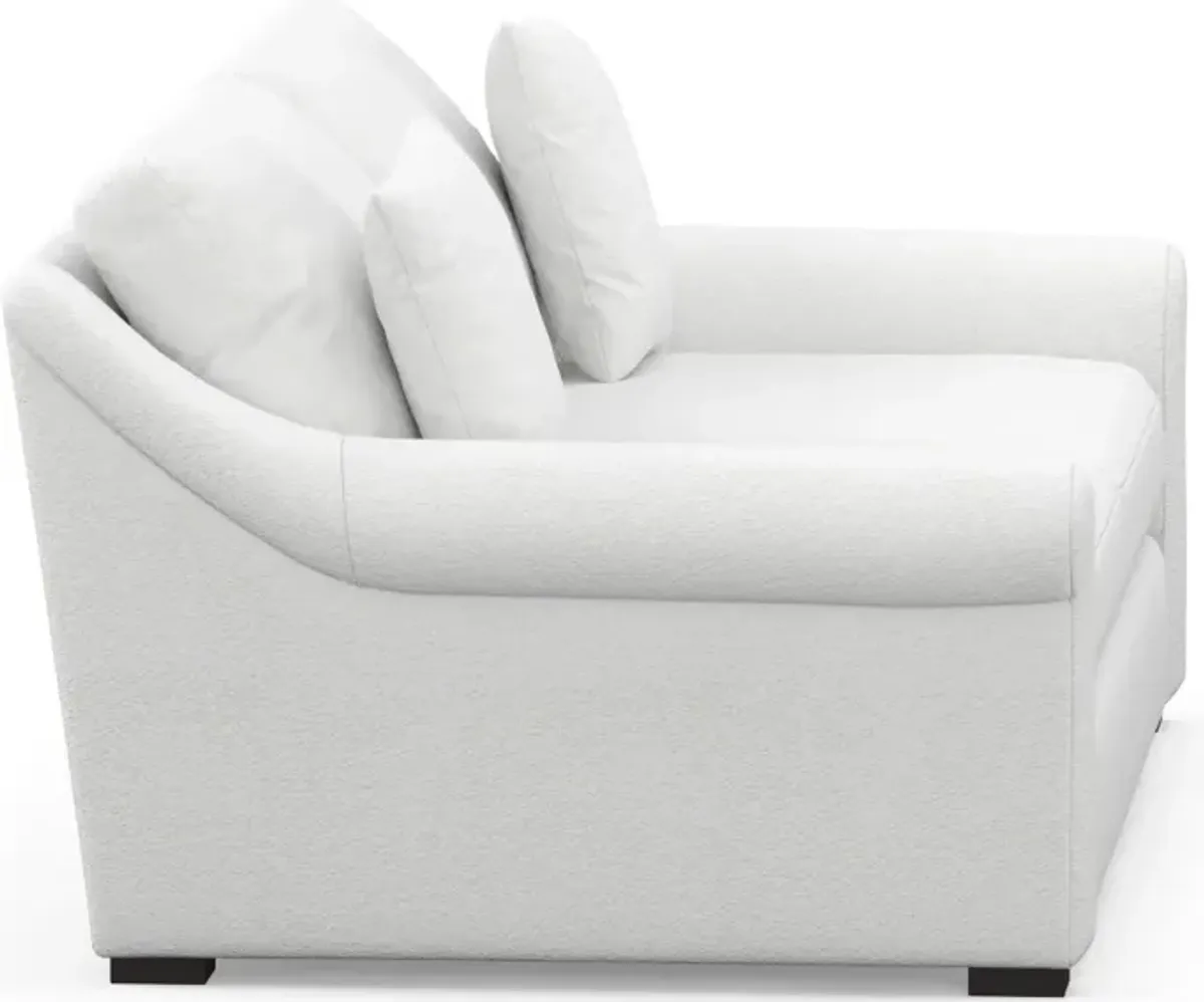 Bowery Foam Comfort 87'' Sleeper Sofa - Lovie Chalk