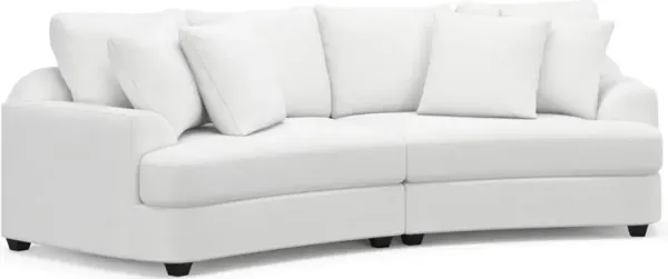 Skylar 2-Piece Sofa - Lovie Chalk