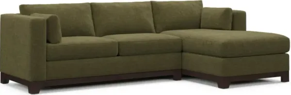 Brentwood Foam Comfort Sectional - Expedition Olive