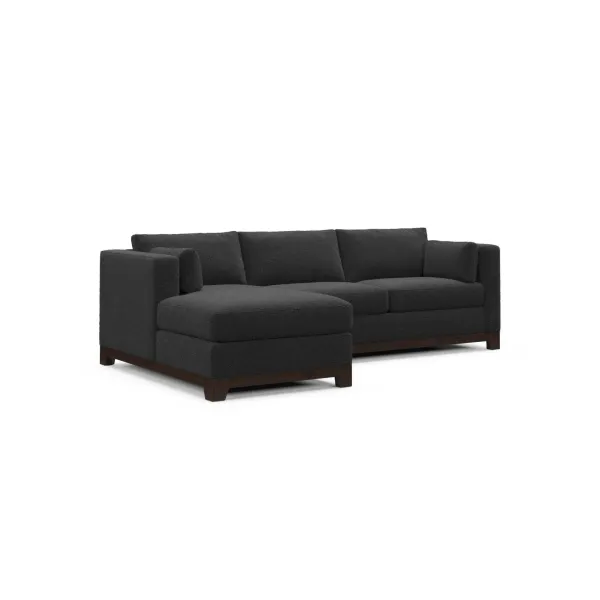 Brentwood Foam Comfort Sectional - Bloke Obsidian