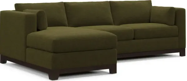 Brentwood Foam Comfort Sectional - Midcentury Peat