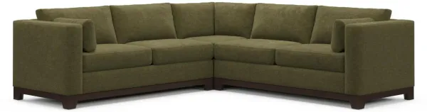 Brentwood Foam Comfort Sectional - Expedition Olive