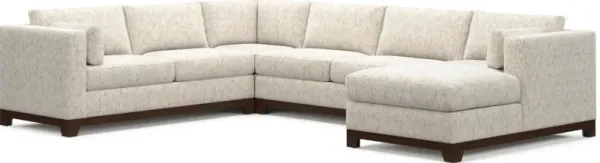 Brentwood Foam Comfort Sectional - Haley Oyster