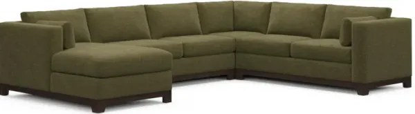 Brentwood Foam Comfort Sectional - Expedition Olive