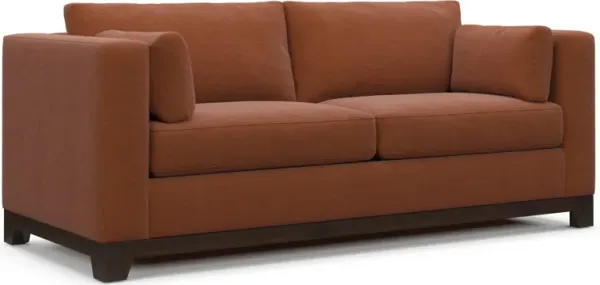 Brentwood Hybrid Comfort Sofa - Merrimac Brick