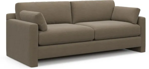 Forbes Foam Comfort Sofa - Merrimac Brownstone