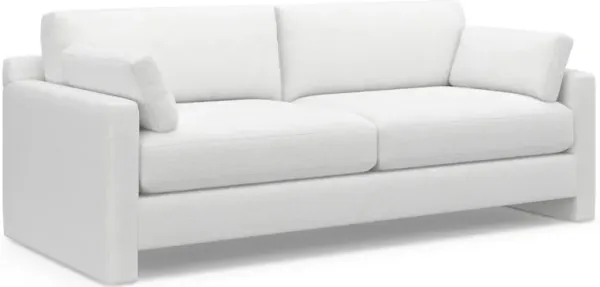 Forbes Foam Comfort Sofa - Lovie Chalk