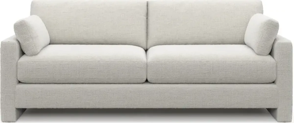 Forbes Foam Comfort Sofa - Bantu Pearl