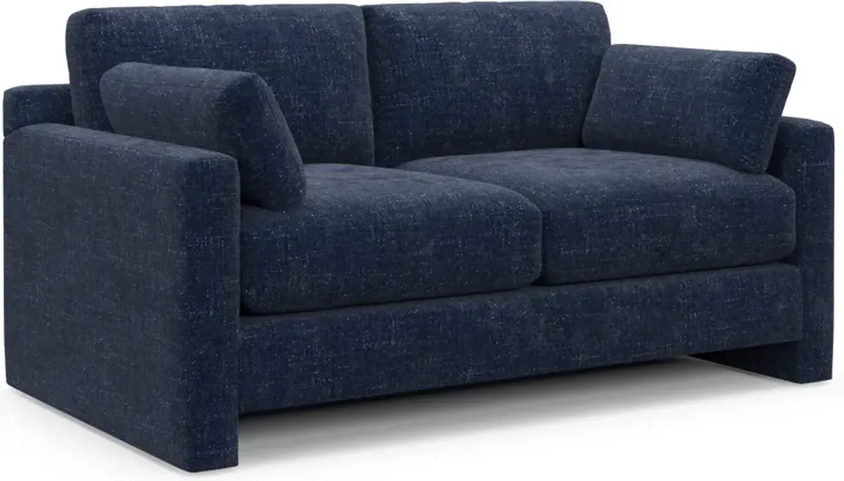 Forbes Foam Comfort Sofa - Sundar Navy