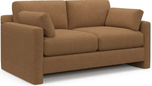 Forbes Foam Comfort Loveseat - Texel Caramel