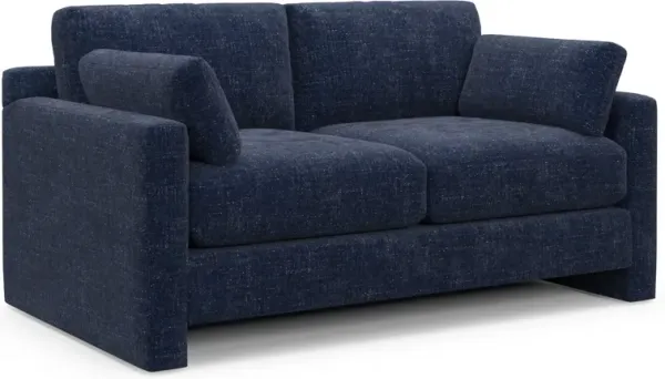 Forbes Foam Comfort Loveseat - Sundar Navy