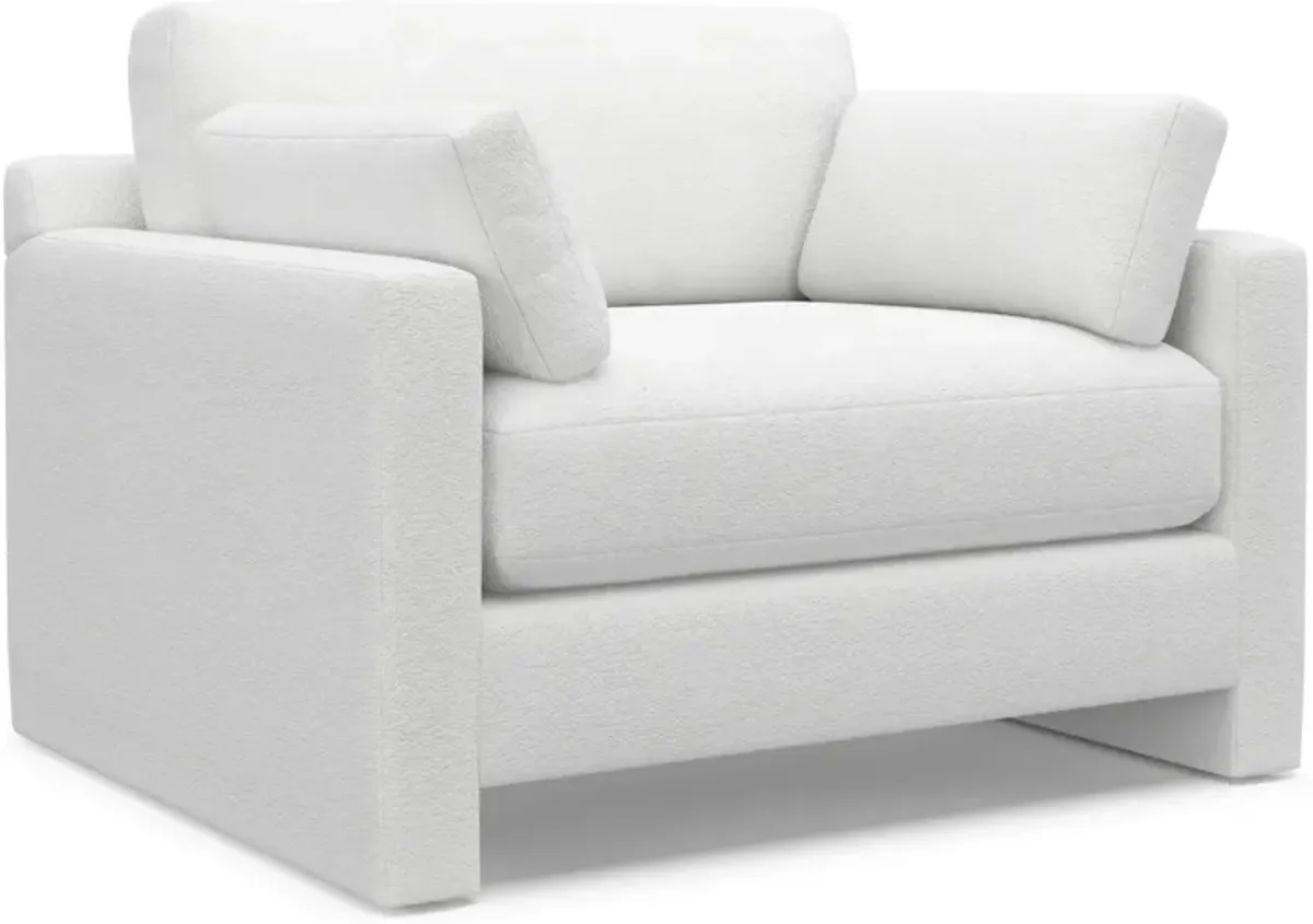 Forbes Foam Comfort Chair and a Half - Lovie Chalk