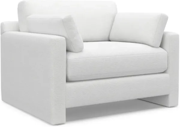 Forbes Foam Comfort Chair and a Half - Lovie Chalk